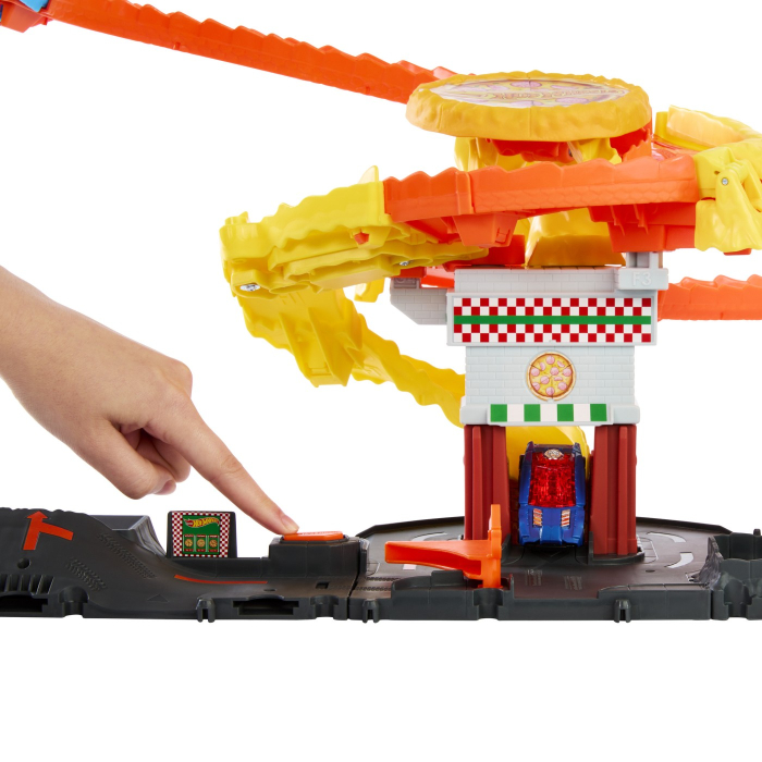HOT WHEELS CITY PIZZERIA ATACUL COBREI [5]