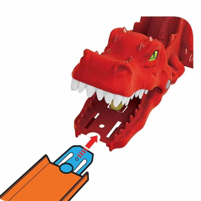 HOT WHEELS GAMA CITY DINO LANSATOR [6]