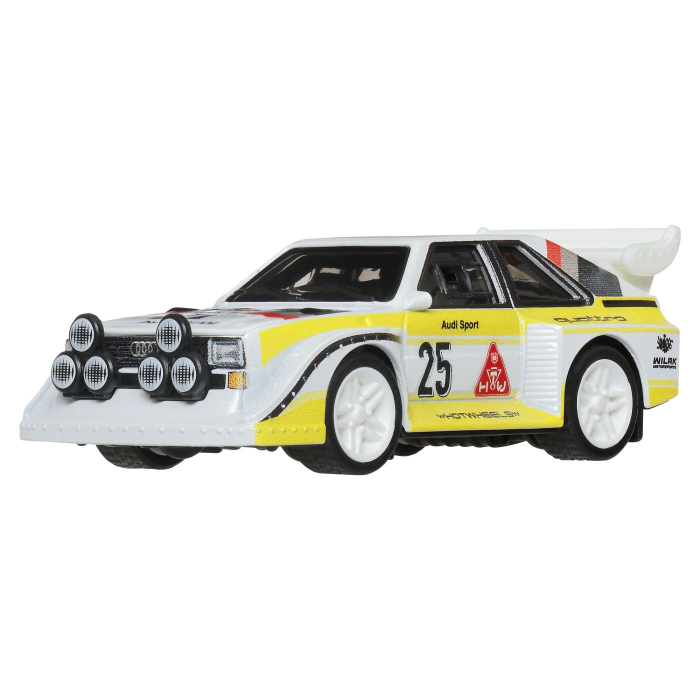HOT WHEELS MASINUTA METALICA CU SISTEM PULL BACK AUDI SPORT QUATTRO S1 E2 HW TORQUE SCARA 1 LA 43 [3]