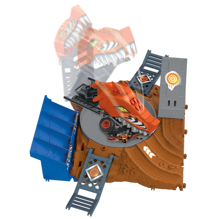 HOT WHEELS MONSTER TRUCK ARENA SMASHERS PROVOCAREA SPIN-OUT [4]