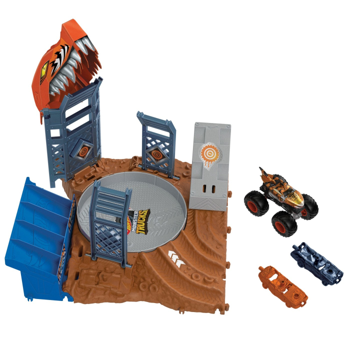 HOT WHEELS MONSTER TRUCK ARENA SMASHERS PROVOCAREA SPIN-OUT [3]