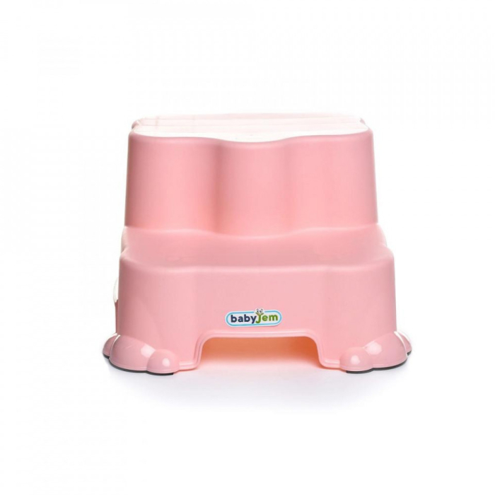 Inaltator cu doua trepte Step Stool BabyJem (Culoare: Gri) [6]