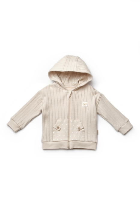 Jacheta cu gluga pentru copii, TeddyBear, BabyCosy [2]