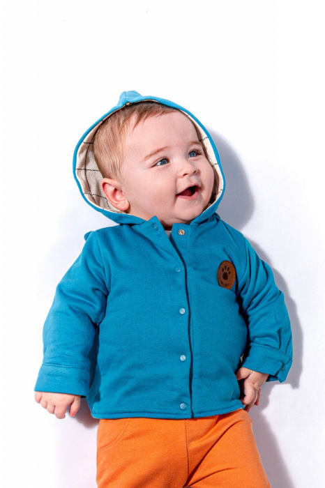 Jacheta cu urechiuse pentru copii Dogs, Tongs baby [2]