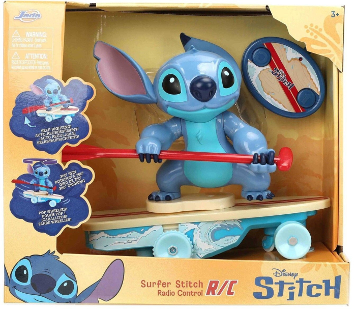 JADA DISNEY STITCH PLACA DE SURF RC CU TELECOMANDA SI FIGURINA STITCH [2]
