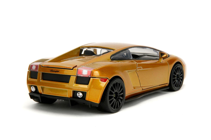 JADA FAST FURIOUS MASINUTA METALICA LAMBORGHINI GALLARDO AURIU SCARA 1 LA 24 [6]