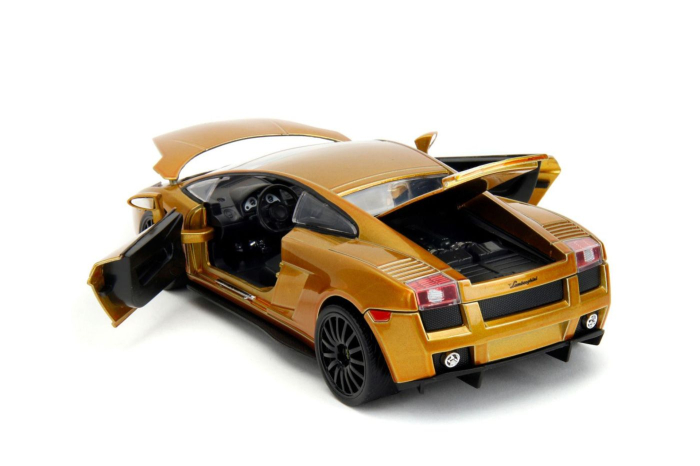 JADA FAST FURIOUS MASINUTA METALICA LAMBORGHINI GALLARDO AURIU SCARA 1 LA 24 [4]
