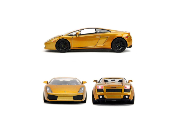 JADA FAST FURIOUS MASINUTA METALICA LAMBORGHINI GALLARDO AURIU SCARA 1 LA 24 [5]