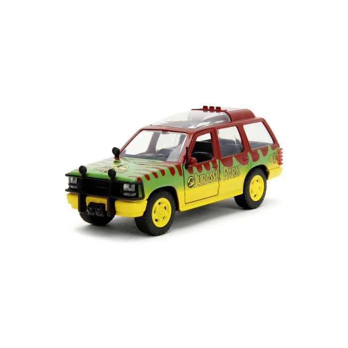 JADA JURASSIC WORLD 30TH ANNIVERSARY MASINUTA METALICA FORD EXPLORER 1993 SCARA 1 LA 32 [2]