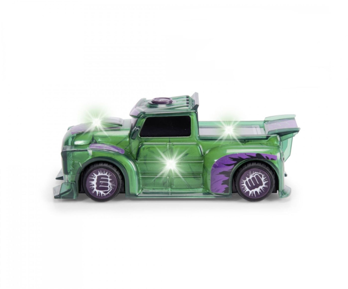 JADA MARVEL MASINUTA LIGHT HERO HULK CU SUNETE SI LUMINI SCARA 1:32 [4]