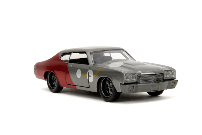 JADA MARVEL SET FIGURINA METALICA THOR SI MASINUTA CHEVY CHEVELLE SS SCARA 1 LA 32 [2]