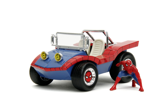 JADA MASINUTA METALICA SPIDER MAN BUGGY 1:24 [2]