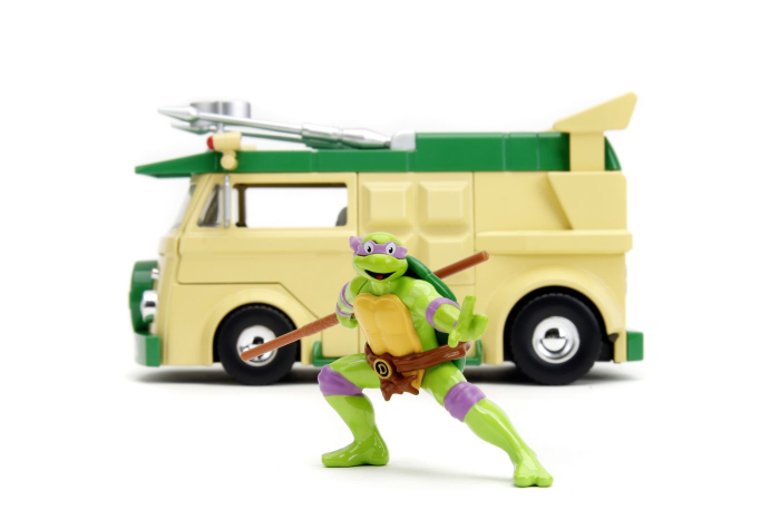 JADA NINJA SET FIGURINA DONATELLO SI VAGONUL DE PETRECERE 1:24 [4]