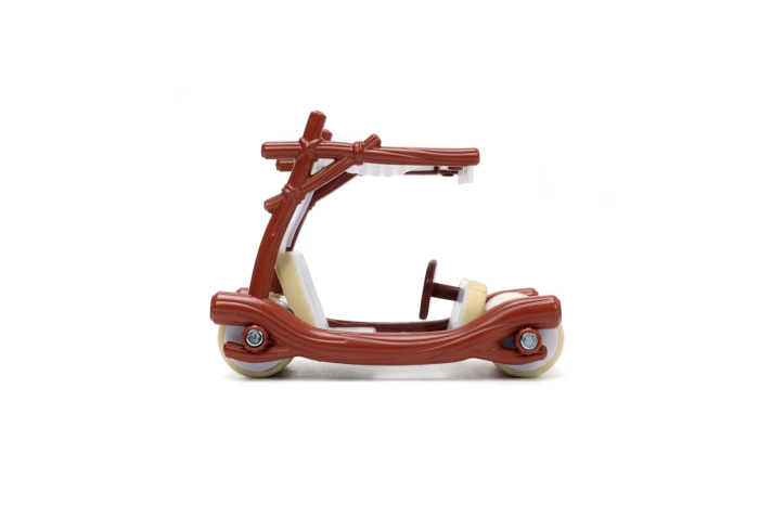JADA SET MASINUTA METALICA FLINTMOBILUL SCARA 1:32 SI FIGURINA FRED FLINTSTONE [5]