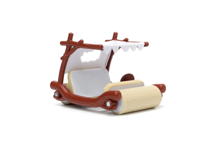 JADA SET MASINUTA METALICA FLINTMOBILUL SCARA 1:32 SI FIGURINA FRED FLINTSTONE [6]