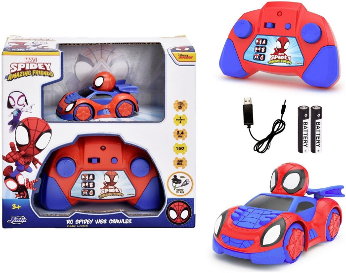 JADA SPIDEY MASINUTA CU TELECOMANDA SCARA 1 LA 50 [8]