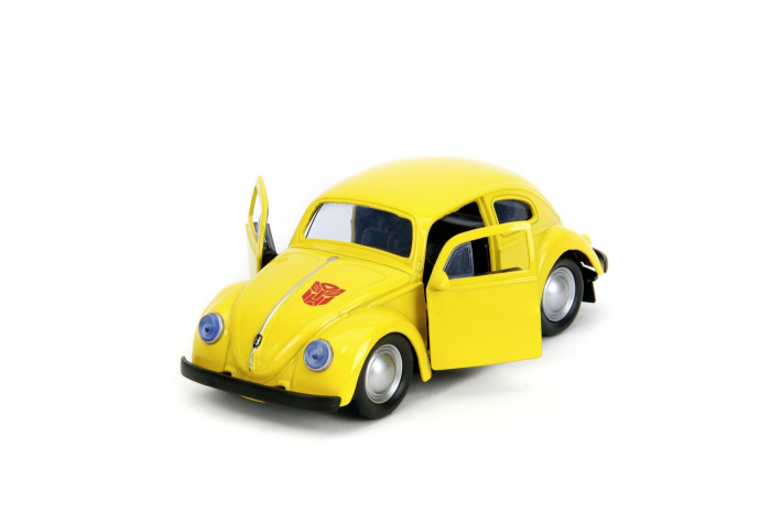 JADA TRANSFORMERS MASINUTA METALICA BUMBLEBEE VOLKSWAGEN BEETLE SCARA 1:32 [2]