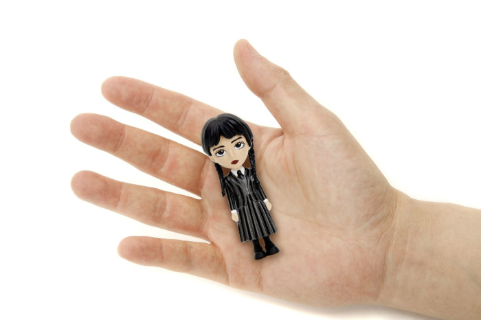 JADA WEDNESDAY SET 4 FIGURINE METALICE 6.5CM [3]