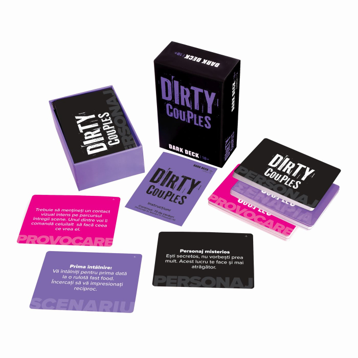 JOC DE CARTI DARK DECK DIRTY COUPLES IN LIMBA ROMANA [2]