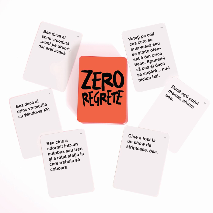 JOC DE SOCIETATE ZERO REGRETE DA UN SHOT [2]