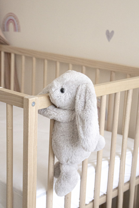 Jucarie din plus pentru copii BabyJem The Bestie Bunny (Culoare: Gri) [6]