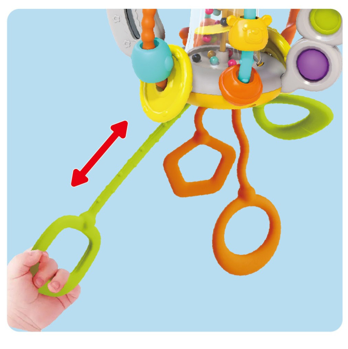 JUCARIE SENZORIALA PENTRU BEBE SCUTURA SI TRAGE [4]