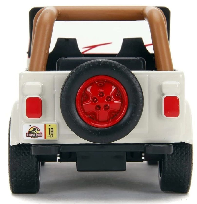 JURASSIC WORLD MASINUTA METALICA JEEP WRANGLER SCARA 1 LA 32 [4]
