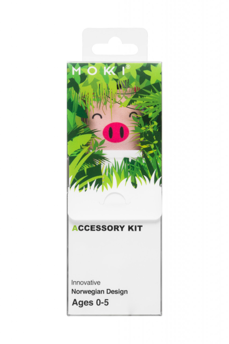 Kit accesorii pentru ochelari de soare MOKKI Clicku0026Change, roz [4]