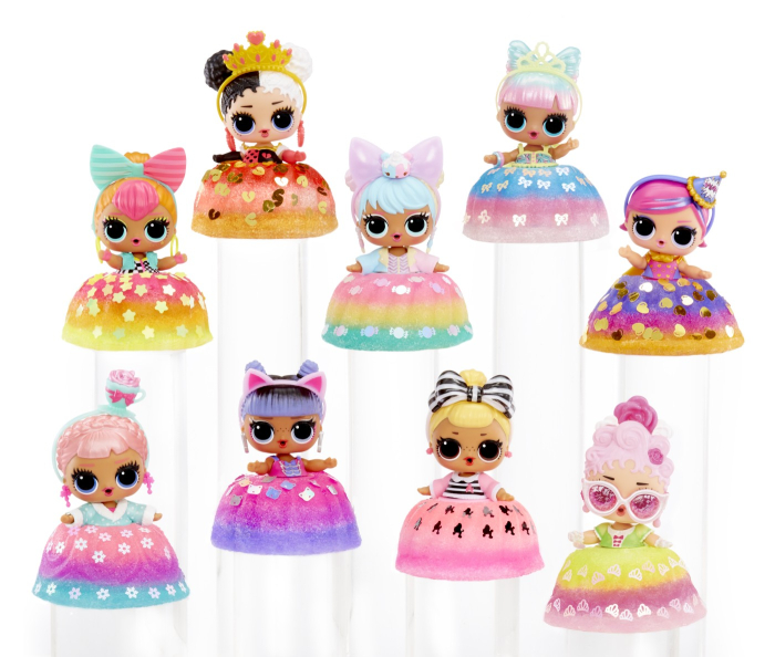 L.O.L. SURPRISE! MIXu0026MAKE BIRTHDAY CAKE PAPUSA TOTS [10]