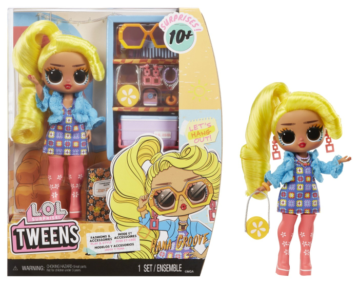 L.O.L. SURPRISE! TWEENS PAPUSA FASHIONISTA HANA GROOVE CU SURPRIZE [7]