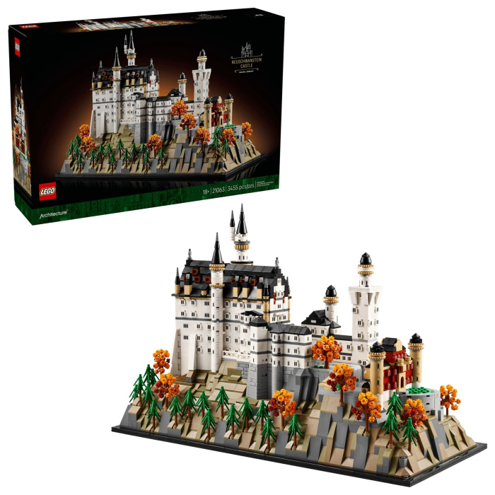 LEGO ARHITECTURE CASTELUL NEUSCHWANSTEIN 21063 [3]