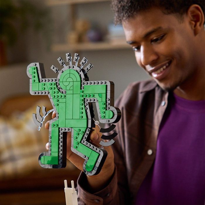 LEGO ART KEITH HARING FIGURINE CARE DANSEAZA 31216 [5]
