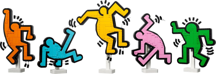 LEGO ART KEITH HARING FIGURINE CARE DANSEAZA 31216 [3]