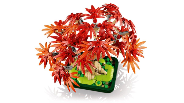 LEGO BOTANICALS BONSAI DE ARTAR JAPONEZ ROSU 10348 [9]