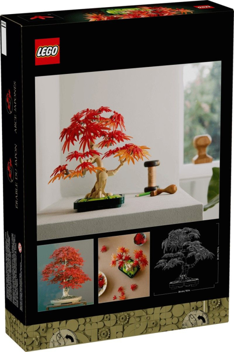LEGO BOTANICALS BONSAI DE ARTAR JAPONEZ ROSU 10348 [10]