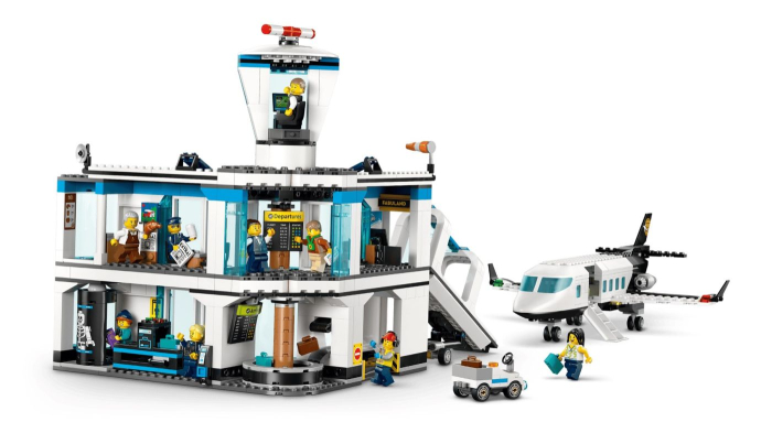 LEGO CITY AEROPORT CU AVION 60502 [6]