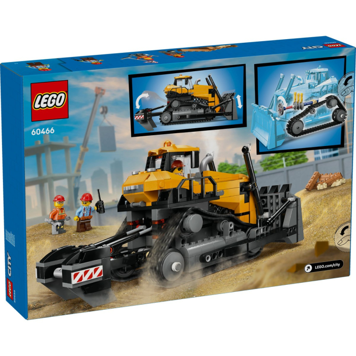 LEGO CITY BULDOZER GALBEN 60466 [7]