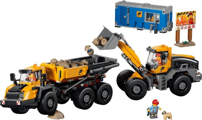 LEGO CITY CAMION BASCULANT SI INCARCATOR FRONTAL 60494 [3]