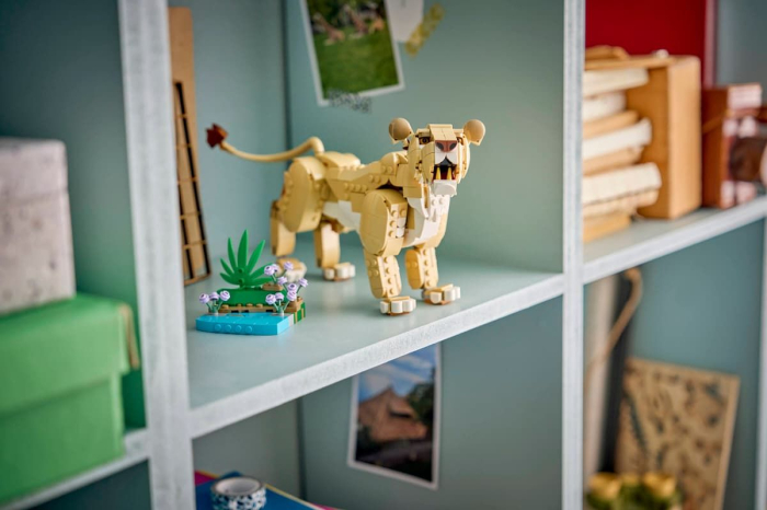 LEGO CREATOR ANIMALE SALBATICE LEU MAIESTUOS 31386 [8]