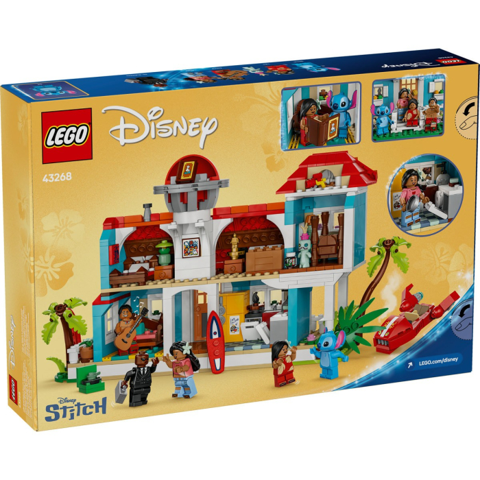 LEGO DISNEY CASA DE PE PLAJA A LUI LILO SI STITCH 43268 [8]
