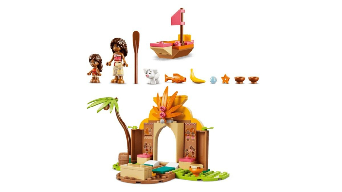 LEGO DISNEY MOANA CASA TRADITIONALA SI BARCUTA 43282 [9]