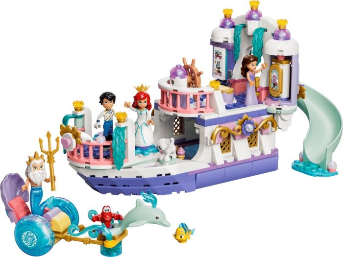 LEGO DISNEY PRINCESS BARCA NUNTII REGALE A LUI ARIEL 43299 [3]