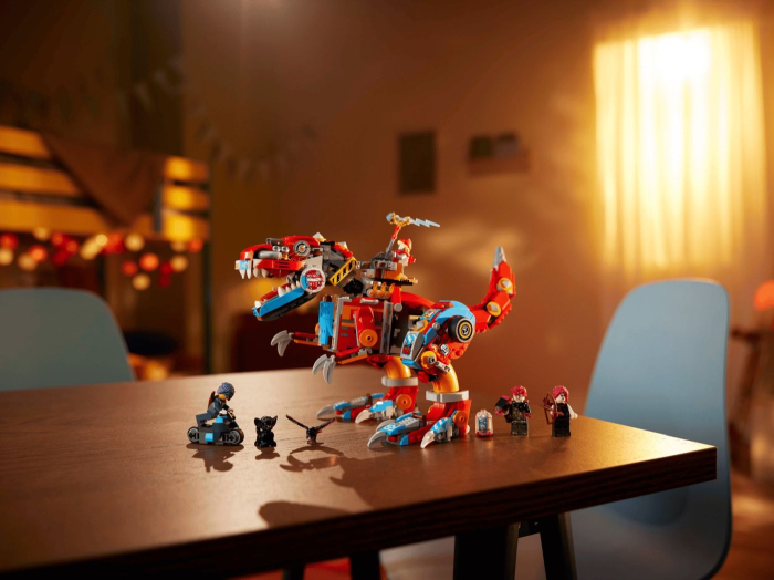 LEGO DREAMZZZ DINOZAURUL ROBOT C REX AL LUI COOPER 71484 [6]