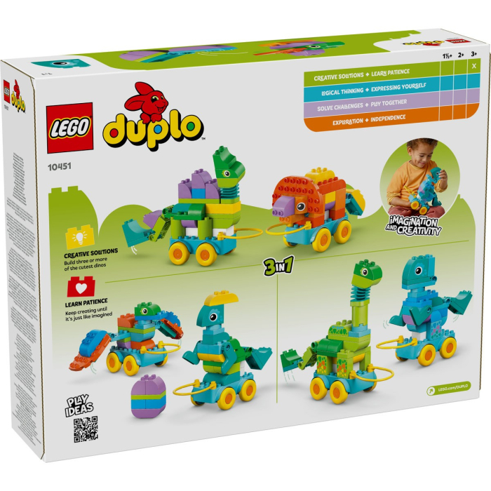 LEGO DUPLO DINOZAURI PE ROTI 3 IN 1 10451 [5]