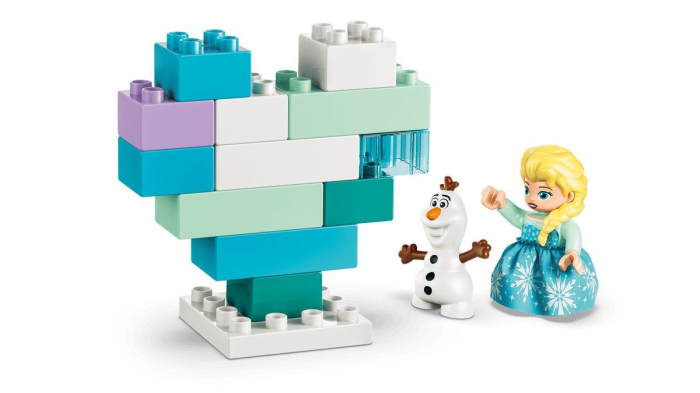 LEGO DUPLO DISNEY FROZEN CUTIE CREATIVA CU ELSA SI OLAF DIN REGATUL DE GHEATA 10462 [9]