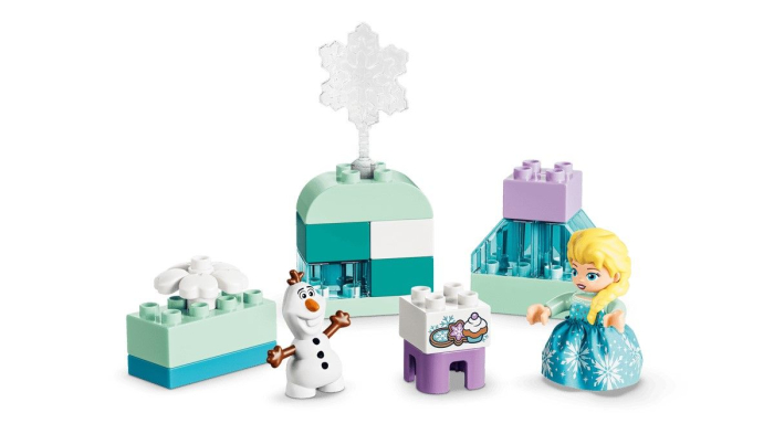 LEGO DUPLO DISNEY FROZEN CUTIE CREATIVA CU ELSA SI OLAF DIN REGATUL DE GHEATA 10462 [8]