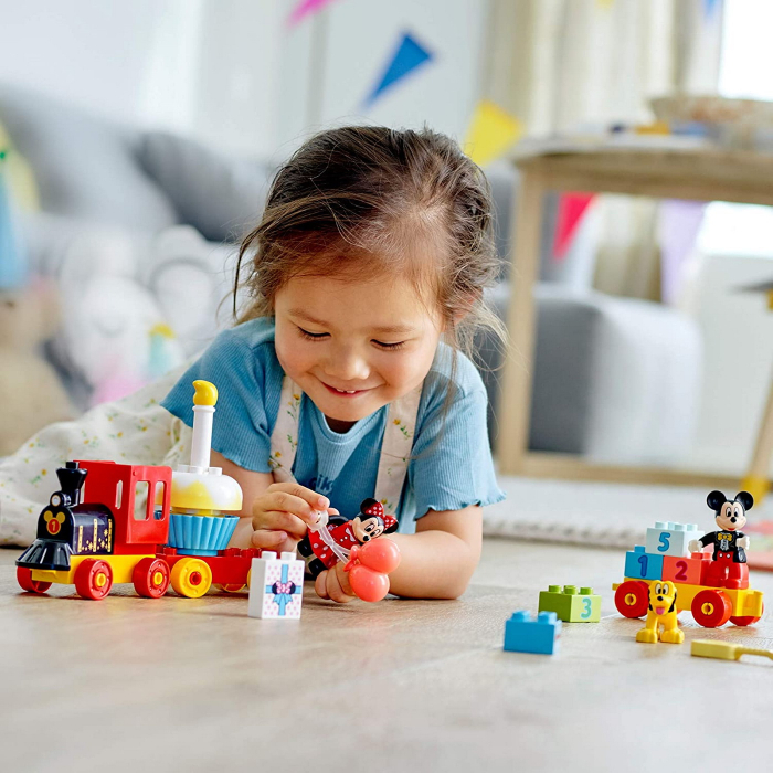 LEGO DUPLO  TRENUL ZILEI ANIVERSARE MICKEY SI MINNIE 10941 [3]