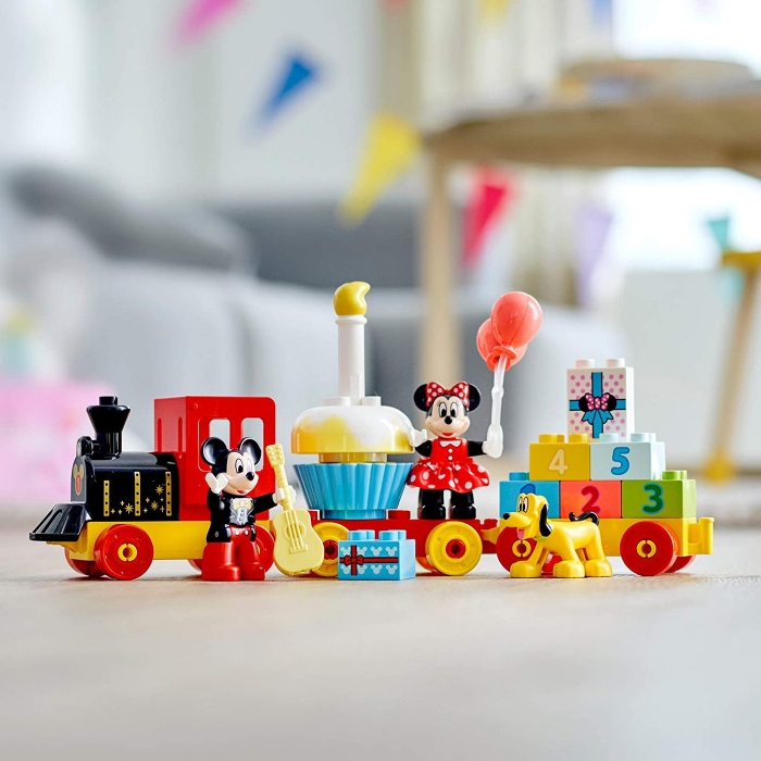 LEGO DUPLO  TRENUL ZILEI ANIVERSARE MICKEY SI MINNIE 10941 [4]