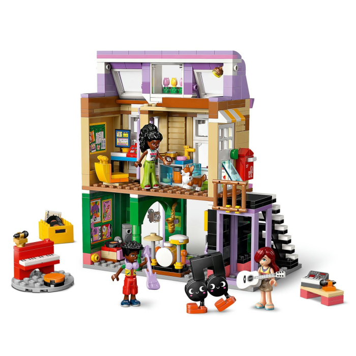 LEGO FRIENDS MAGAZIN DE MUZICA SI APARTAMENT 42653 [2]