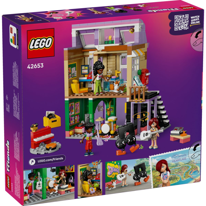 LEGO FRIENDS MAGAZIN DE MUZICA SI APARTAMENT 42653 [6]